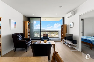 Living room - 1507/156 Wright Street, Adelaide, SA 5000