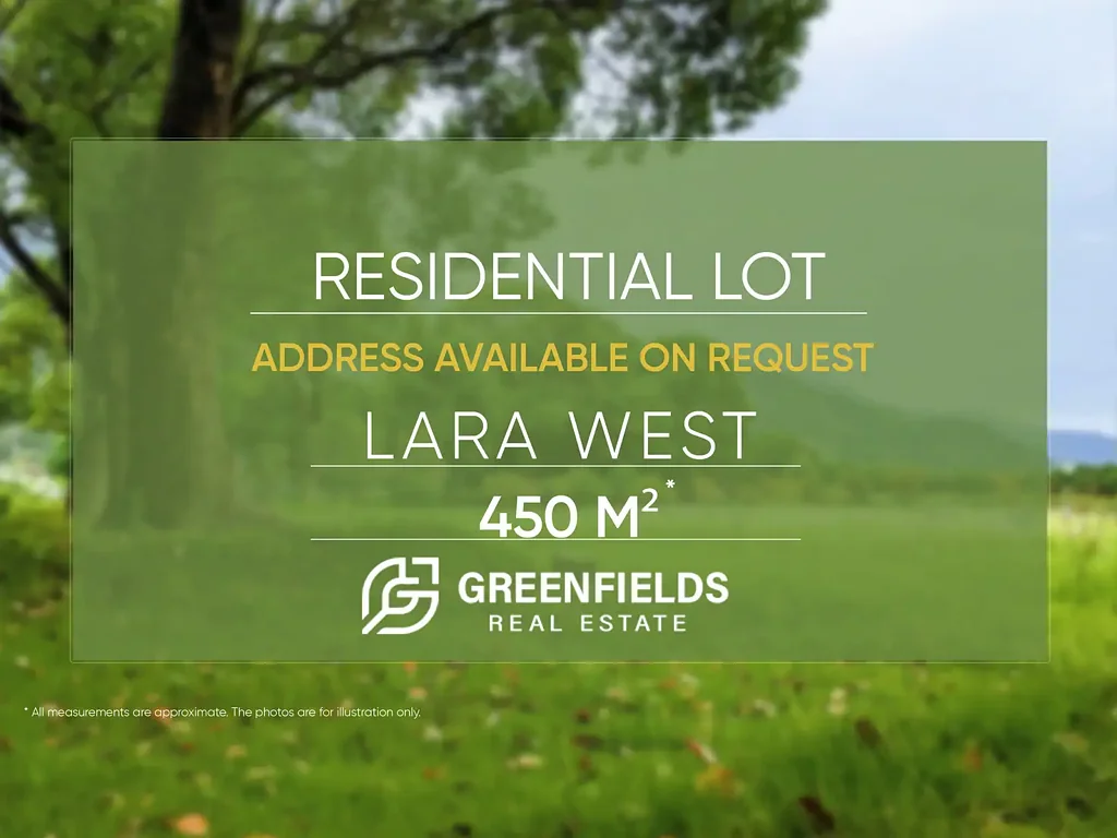 Lara Land for Sale – Lara West 18m x 25m | 450m²