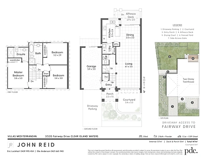 37/20 Fairway Drive, Clear Island Waters, Gold Coast, 3 rūma, 2 rūma horoi, House