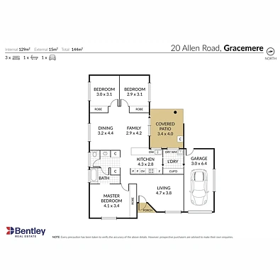 20 Allen Road, Gracemere, QLD 4702, 3 slaapkamers, 1 badkamers, House