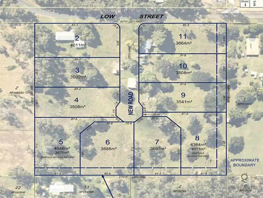 Kensington 3कमरा Approved 10-Lot Subdivision. Bushland Acreage. Minutes From It All.