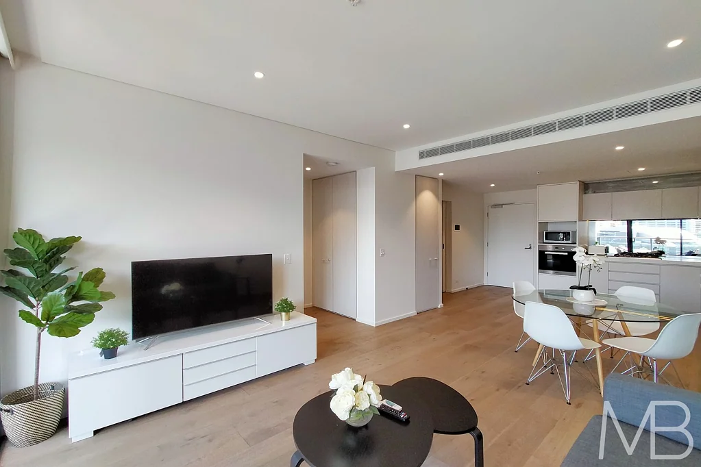 Partially Furnished Apartment at Darling One with City Views