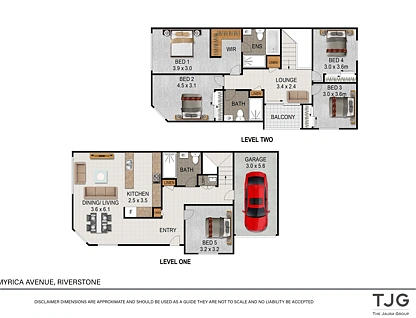 2 Myrica Avenue, Riverstone, Outer Western Sydney, 5房, 3浴, House