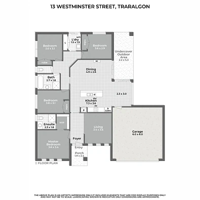 13 Westminster Street, Traralgon, VIC 3844, 4 habitaciones, 2 baños, House