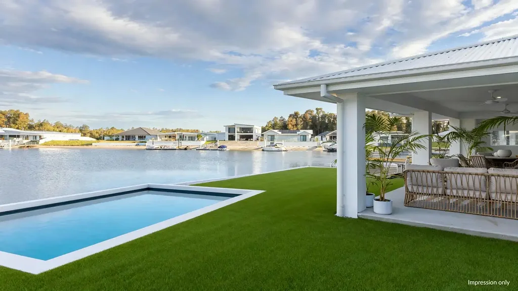 Yamba 4ਬੈੱਡਰੂਮ Waterfront Brilliance at Yamba Quays - Be the First to Call It Home