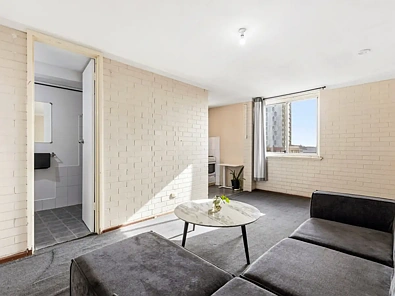 लिविंग रूम - Unit 504/112-122 GODERICH STREET, EAST PERTH