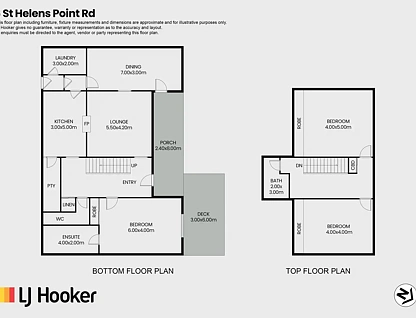 6 St Helens Point Road, St Helens, Launceston and North East, 3 ਕਮਰੇ, 2 ਬਾਥਰੂਮ, House