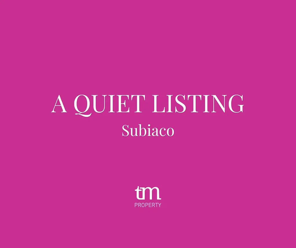 Subiaco 5房  A QUIET LISTING IN SUBIACO