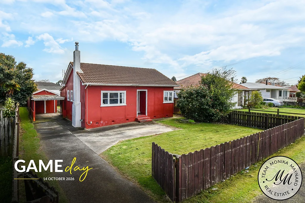 Manurewa 2침실 #GAMEDAY Potential, Space & Opportunity