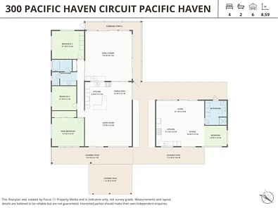 300 Pacific Haven Circuit, Pacific Haven, QLD 4659, 4房, 2浴, House