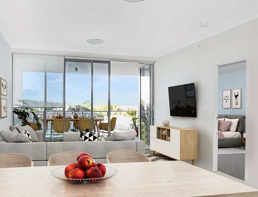 2301/25-31 East Quay Drive, Biggera Waters, Gold Coast, 2 غرف, 2 حمامات, Apartment