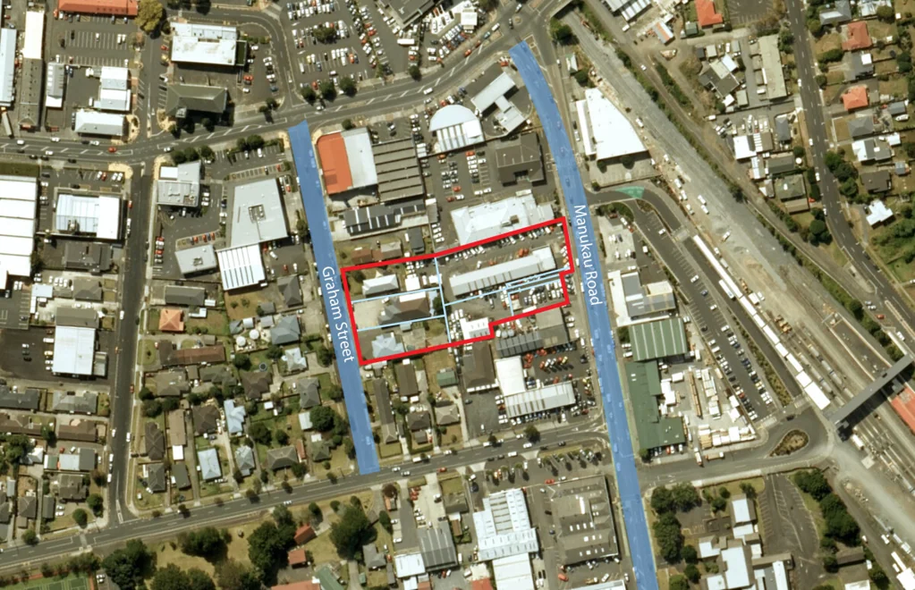 Pukekohe FOR LEASE - Prime 6,683m² site Zoned Mixed Use