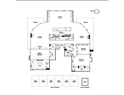 1501/480 St Kilda Road, Melbourne, Melbourne CBD, 3 Bedrooms, 3 Bathrooms, Apartment