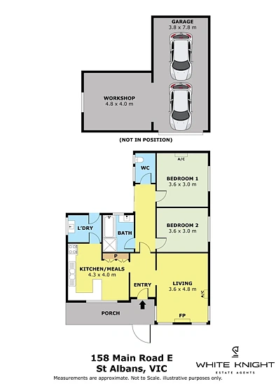158 Main Road East, St Albans, VIC 3021, 2 slaapkamers, 1 badkamers, House