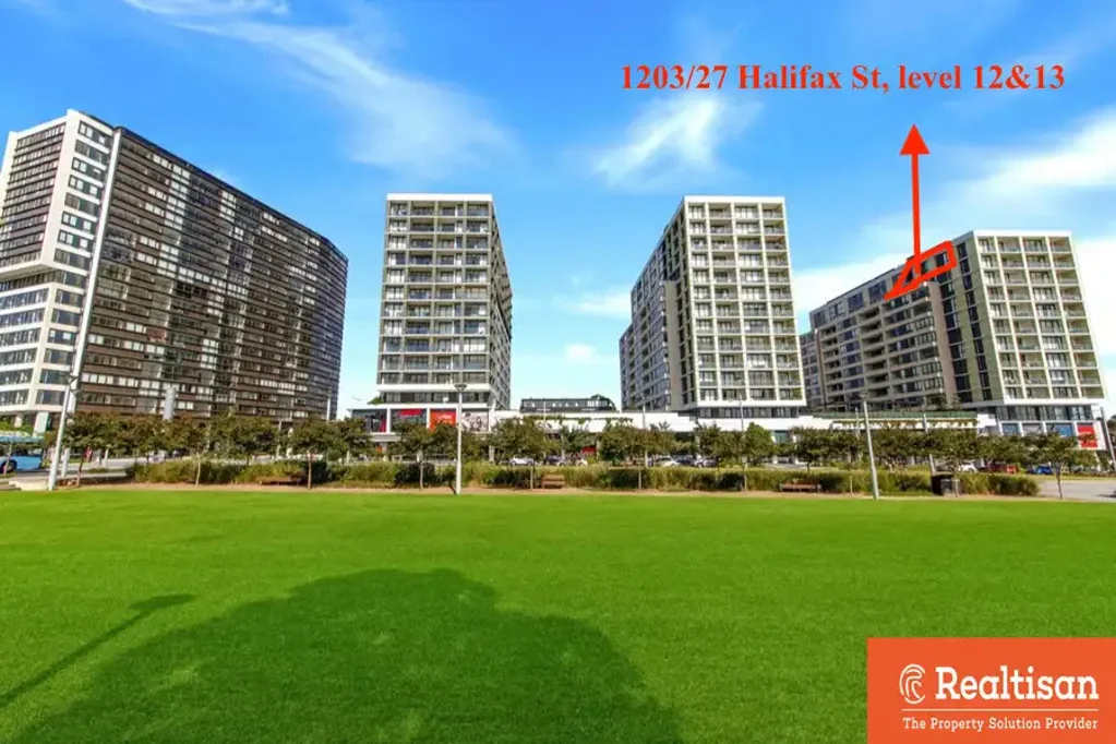 Macquarie Park 1房 步行3分钟地铁站 光线充足起居区 高级厨房不锈钢电器 全屋空调拱形天花板 优质木地板楼下Coles Penthouse style split-level brand new apartment with second multi-use room, now with quick sale market price