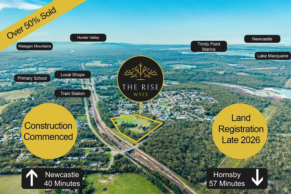 Wyee  The Rise at Wyee on Sale Now - The Very Best Value Land on the Central Coast - Call Today!!!
