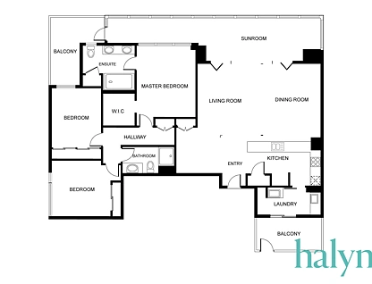 2301/238 Adelaide Tce, Perth, Perth CBD, 3房, 2浴, Apartment