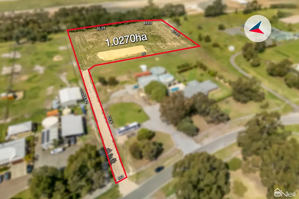 Cardup TWO AND A HALF ACRES VACANT LAND!