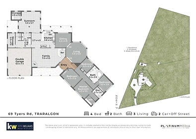 户型图 - 69 Tyers Road, Traralgon, VIC 3844