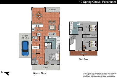 10 Spring Circuit, Pakenham, VIC 3810, 3房, 2浴, House