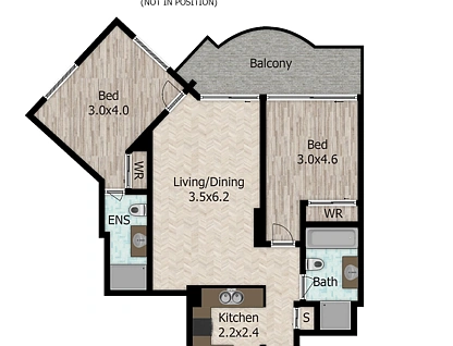 141/13-15 Hassall Street, Parramatta, Parramatta (Northwest suburbs), 2房, 2浴, Apartment