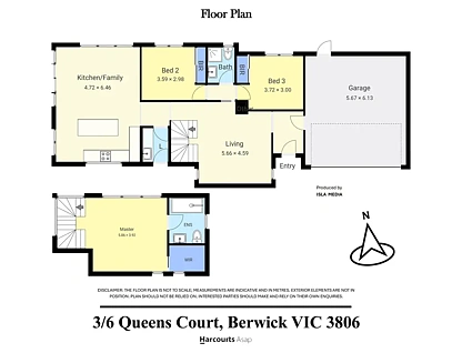 3/6 Queens Court, Berwick, VIC 3806, 3房, 2浴, Townhouse