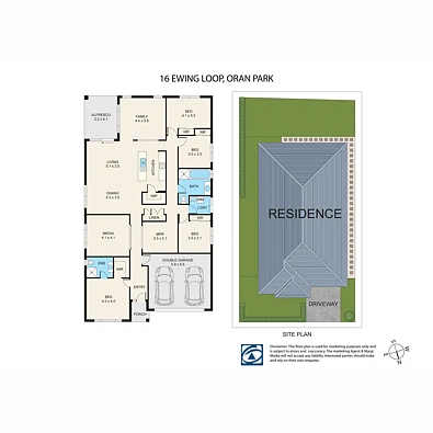 16 Ewing Loop, Oran Park, NSW 2570, 4 habitaciones, 2 baños, House