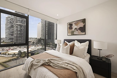 Kwarto - 505/12 Cunningham Street, Newstead, QLD 4006