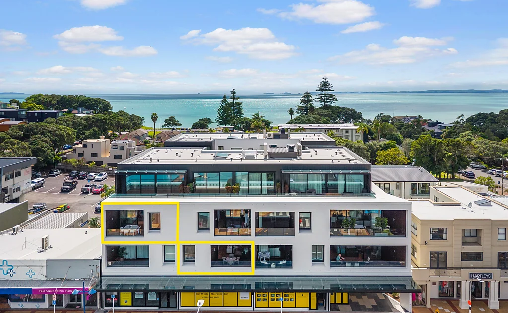 Mairangi Bay 3房 核心地段精美公寓！低维护奢华装修，步行秒达海滩/咖啡馆，业主换房诚意急售！ ASKING PRICE $1,695,000