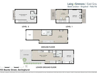 255 Bourke Street, Darlinghurst, Sydney CBD, 3房, 3浴, House