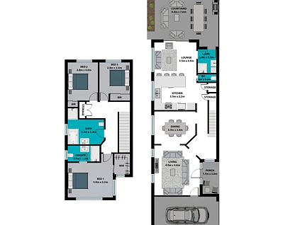 1/31 Hennesy Street, Flinders, South Coast, 3房, 3浴, Apartment