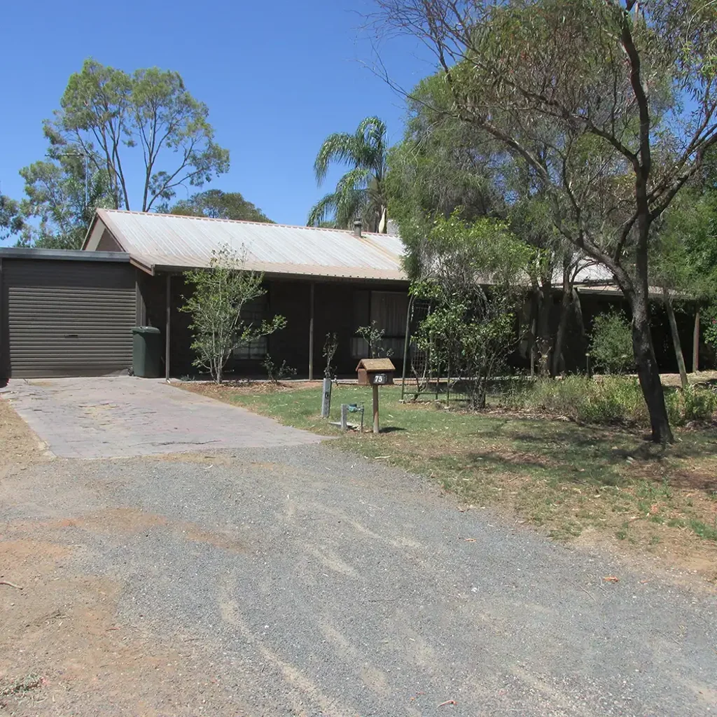 Three bedroom home with huge back yard