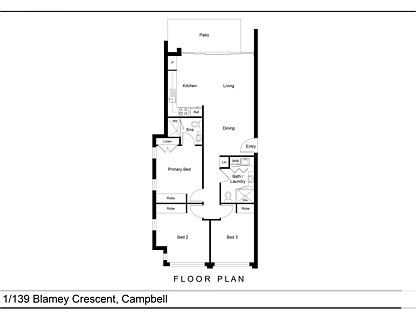 1/139 Blamey Crescent, Campbell, Inner North, 3 rūma, 2 rūma horoi, Apartment