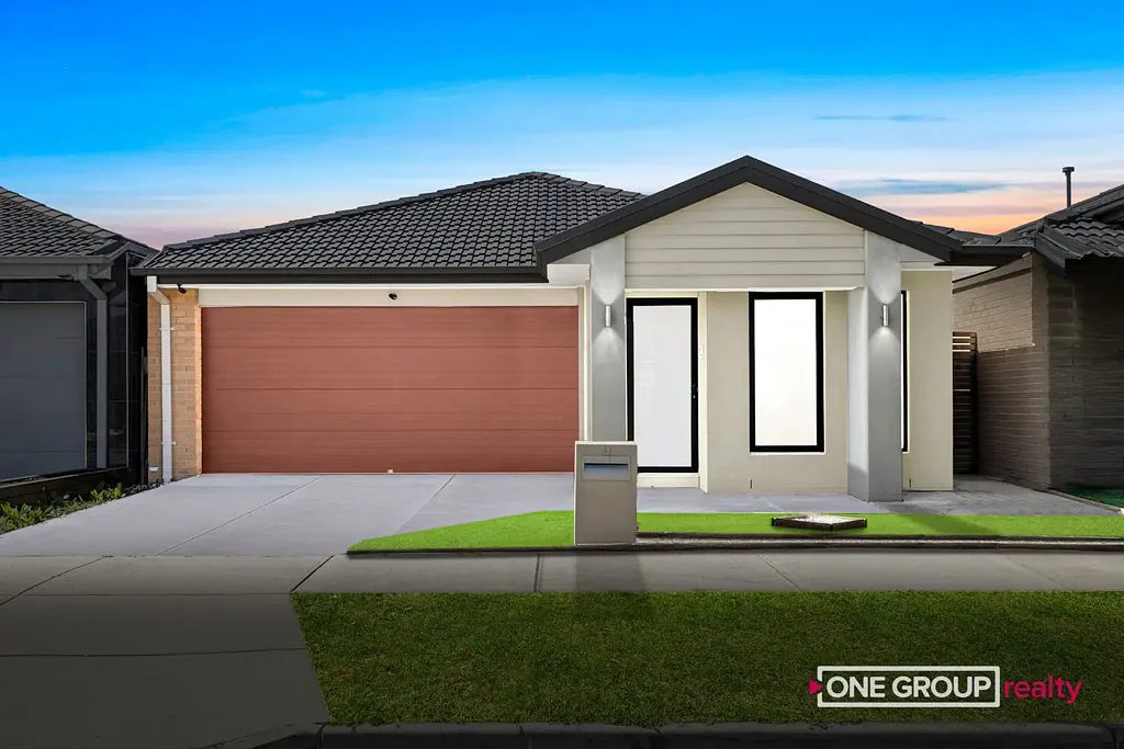 Mickleham 4房 Orbit精工别墅 四卧双卫 书房 露台 低维 后院 太阳能 安全系统 冷却供暖 双车库 环保便利 Contemporary Family Living in the Heart of Mickleham