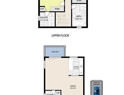 4/541 Church Street, North Parramatta, Parramatta (Northwest suburbs), 2 habitaciones, 2 baños, Apartment