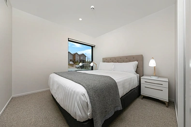 बेडरूम - Apt 14, 7 Northlake Drive, Wanaka, Otago