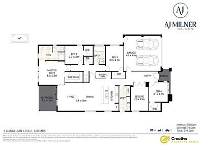 4 Dandelion Street, Nirimba, QLD 4551, 4房, 2浴, House