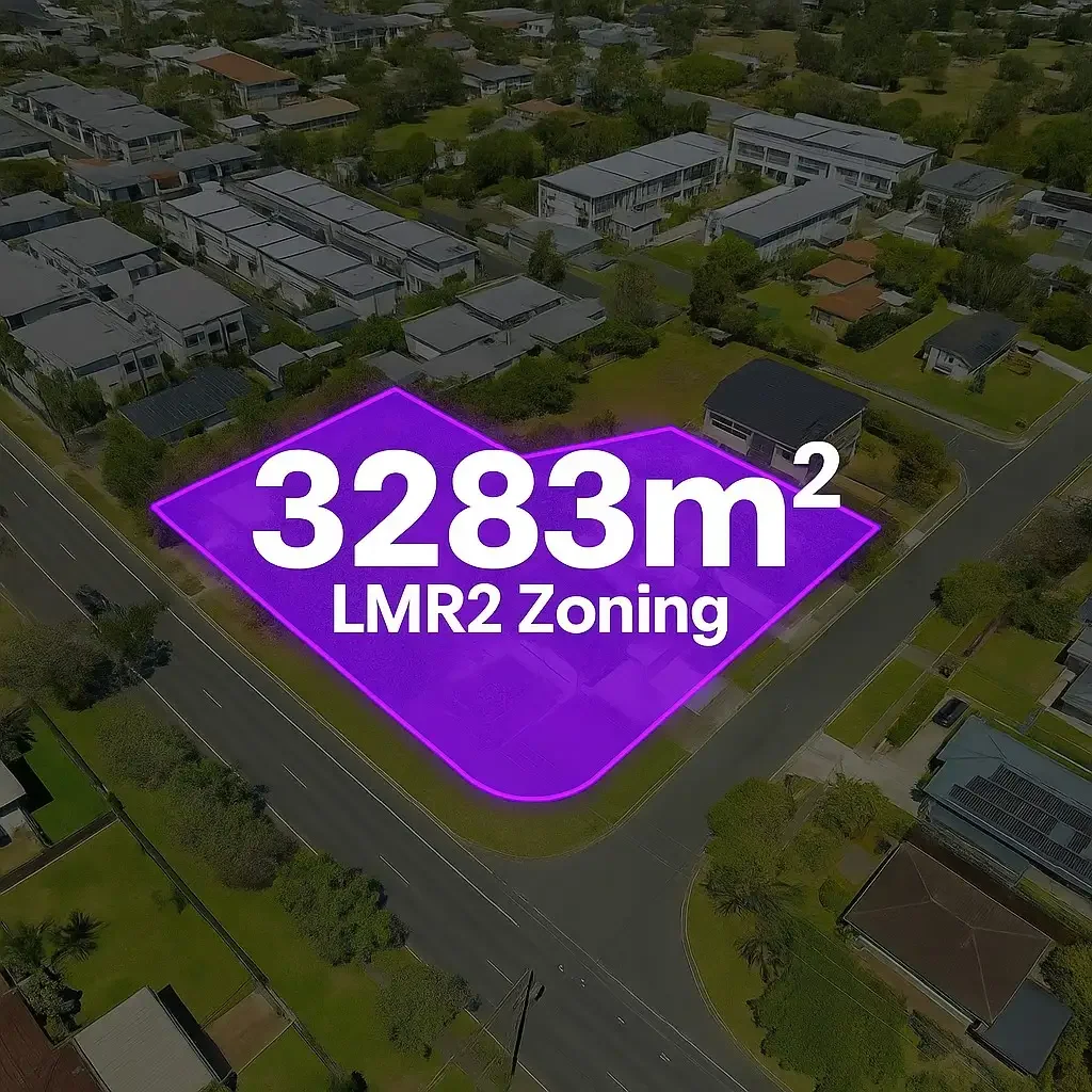 Coopers Plains 20 Bedroom DA Approved Corner Site – 3,283m² of Blue-Chip Potential with Income