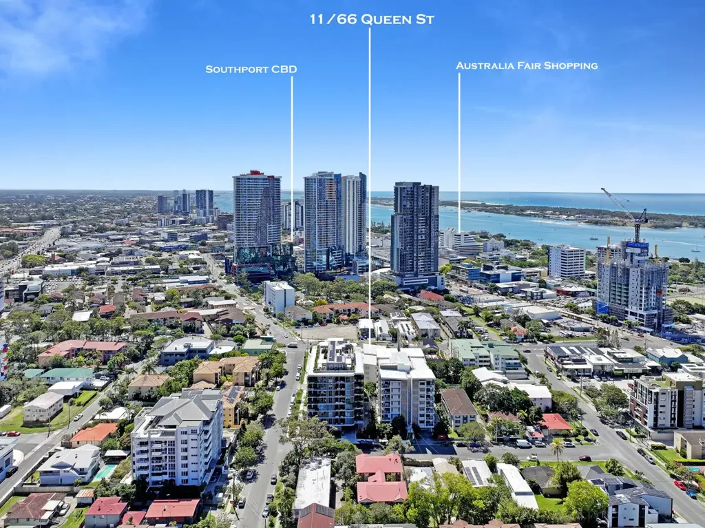 Southport 2कमरा Coastal Modern Living in the Heart of Southport