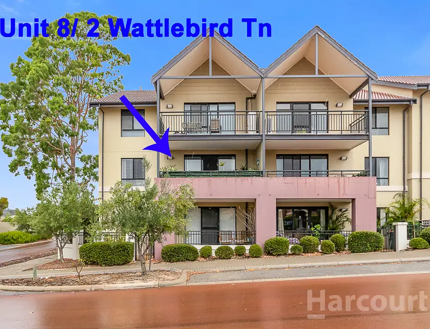 8/2 Wattlebird Loop, Joondalup, WA 6027, 2房, 2浴, 公寓