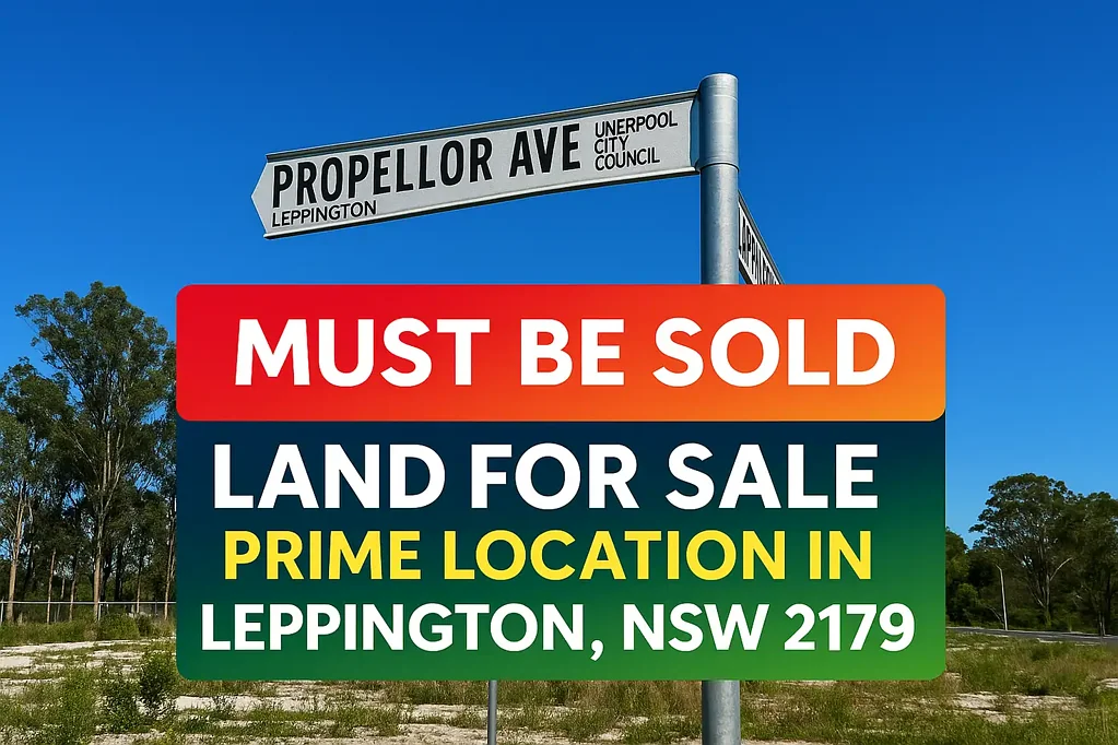 Leppington Registered Land For Sale Now | Prime Location
