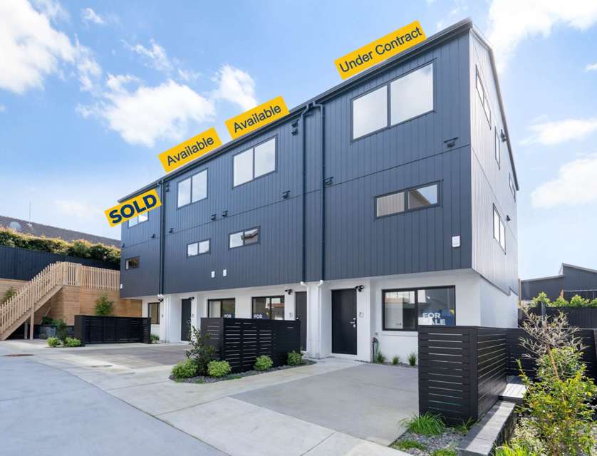 33D Onepoto Road, Takapuna, North Shore City, Auckland, 3部屋, 3バスルーム, Townhouse