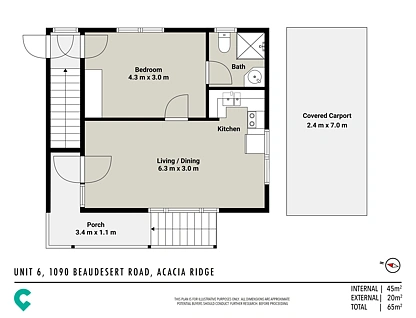 6/1090 Beaudesert Road, Acacia Ridge, Brisbane - Southern Region, 1 habitaciones, 1 baños, Apartment