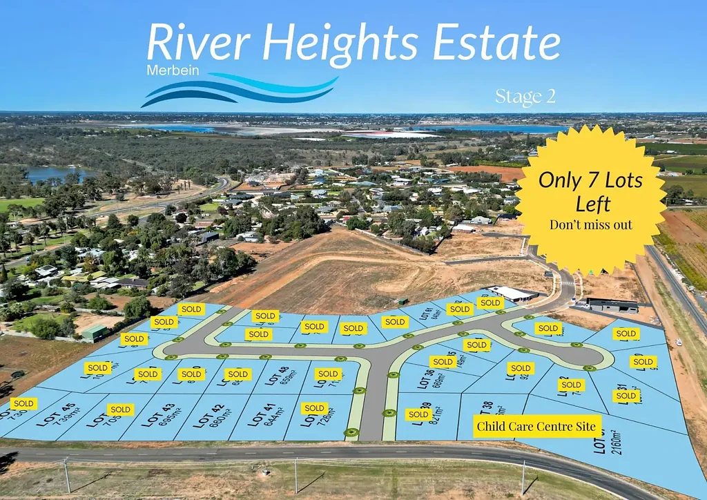 Merbein River Heights Estate - Stage 2 now selling