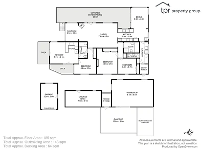 10 Smiths Road, Surges Bay, TAS 7116, 3房, 2浴, House