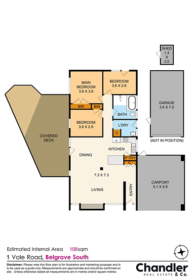 1 Vale Road, Belgrave Heights, VIC 3160, 3 slaapkamers, 1 badkamers, House