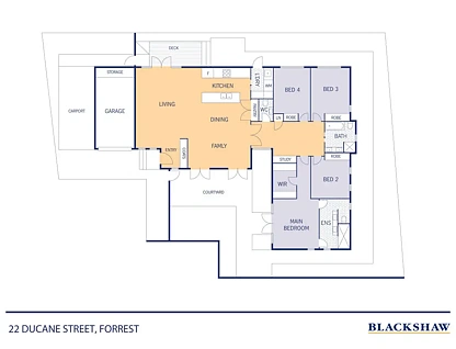 22 Ducane Street, Forrest, ACT 2603, 4部屋, 2バスルーム, House