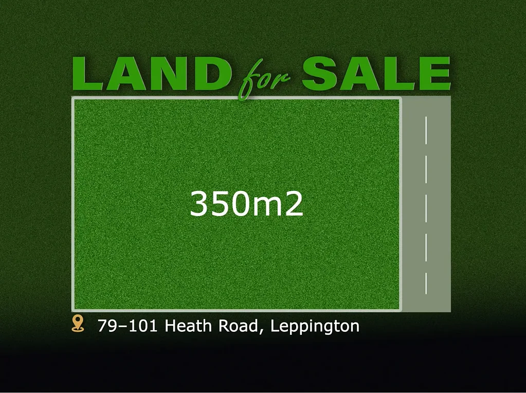 Leppington 350平米地块潜力 10米临街宽度 理想街道易建 蓬勃发展区域 未来发展前景 强劲长期增长 Land for Sale – Heath Road, Leppington