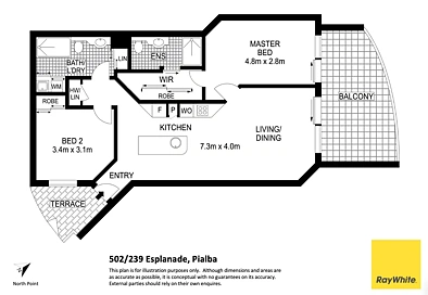 502/239 Esplanade, Pialba, QLD 4655, 2 slaapkamers, 2 badkamers, Unit