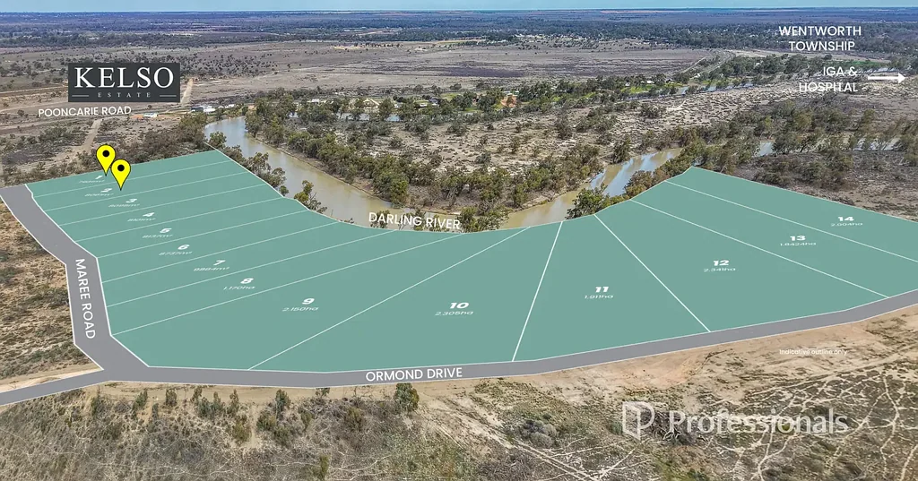 Wentworth  Lots 1 & 2 Kelso Estate - Your Riverfront Dream Starts Here